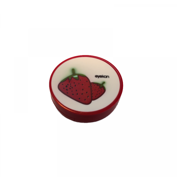 Estuche de Lentillas de Fresa